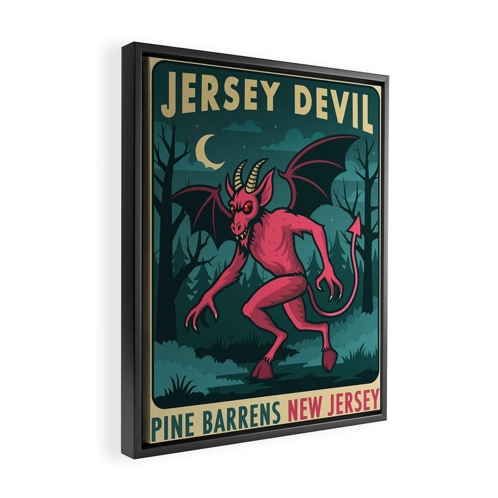 The Jersey Devil Framed Canvas Print Gallery Image 2