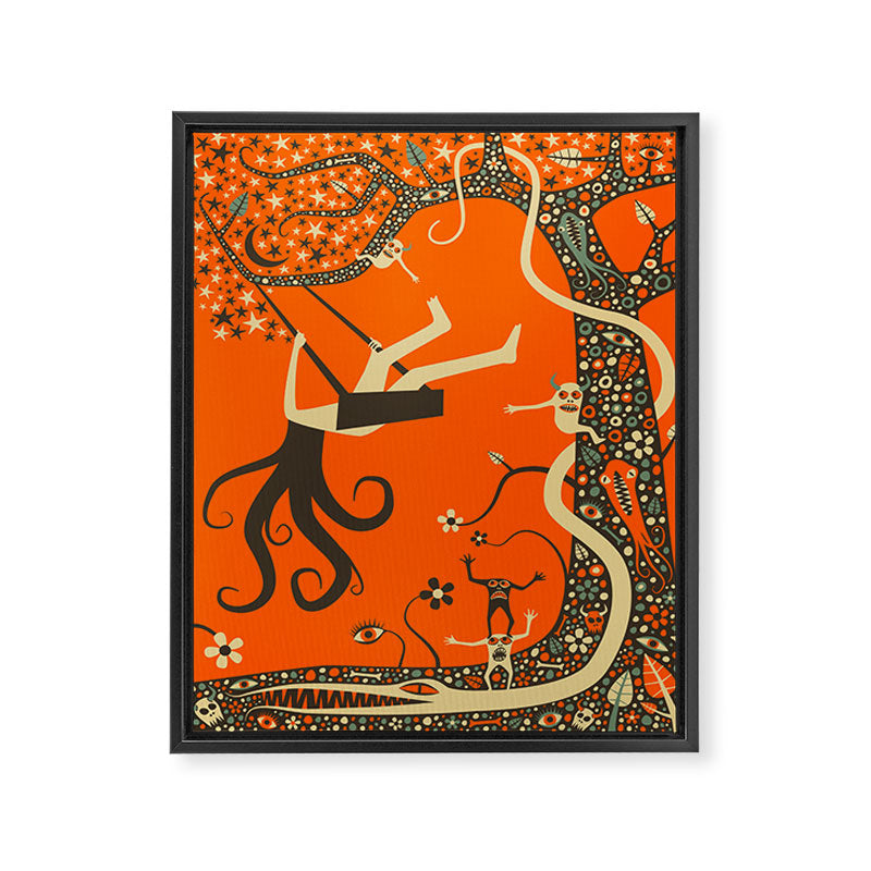 THE OUTCAST Framed Canvas Print Gallery Image 6