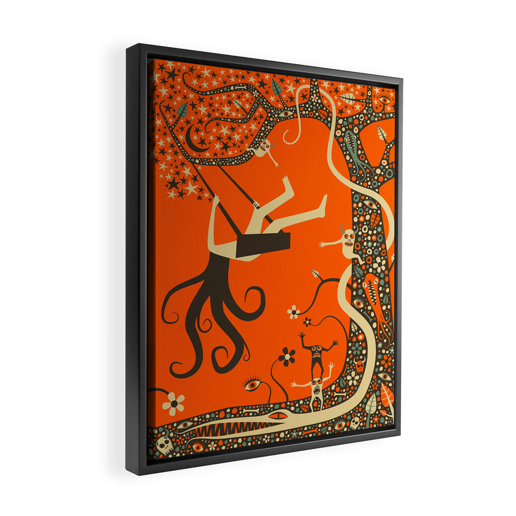 THE OUTCAST Framed Canvas Print Gallery Image 2
