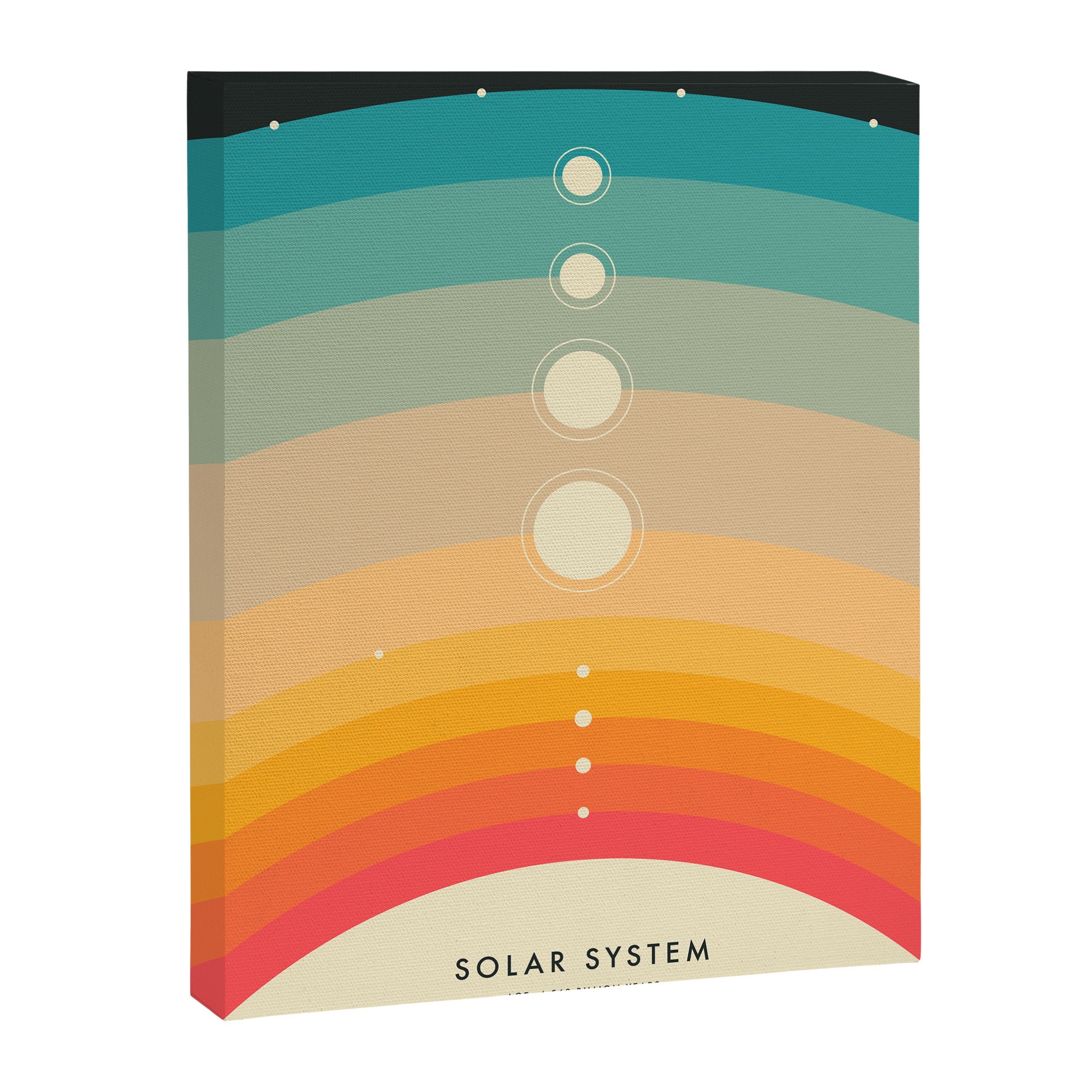 THE SOLAR SYSTEM Canvas Print Gallery Image 6
