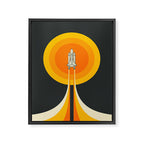 The Space Shuttle Framed Canvas Print Gallery Image 6