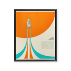 THE SPACE SHUTTLE Framed Canvas Print Gallery Image 6
