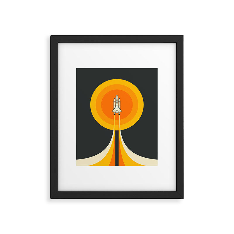 The Space Shuttle Framed Art Print Gallery Image 5