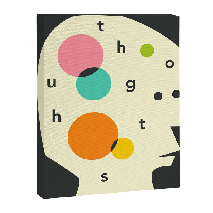 THOUGHTS Canvas Print Gallery Image 1
