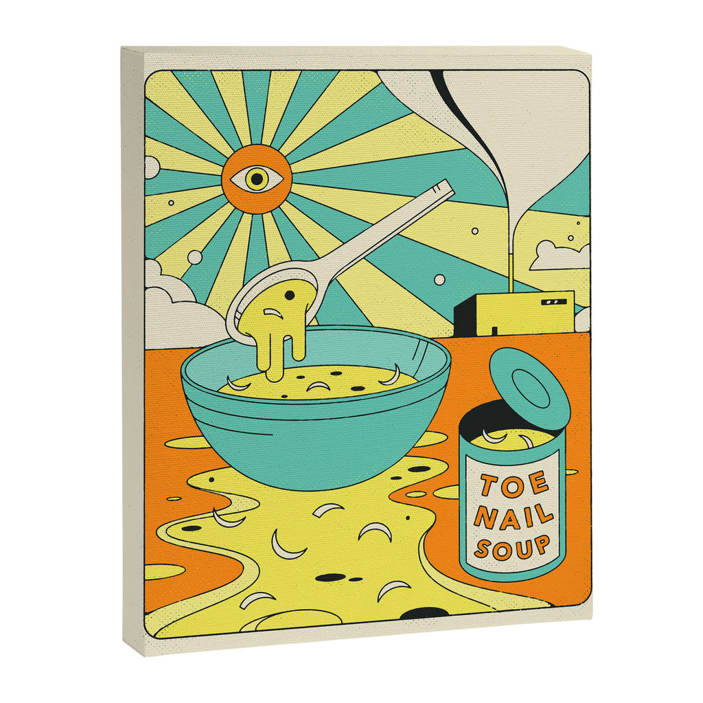 TOENAIL SOUP Canvas Print Gallery Image 6