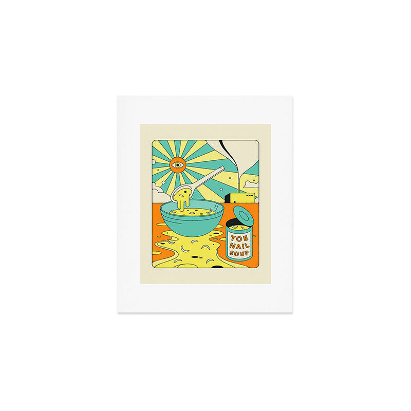 TOENAIL SOUP Art Print Gallery Image 1
