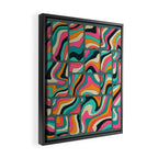 TOPOGRAPHY 2 Framed Canvas Print Gallery Image 2
