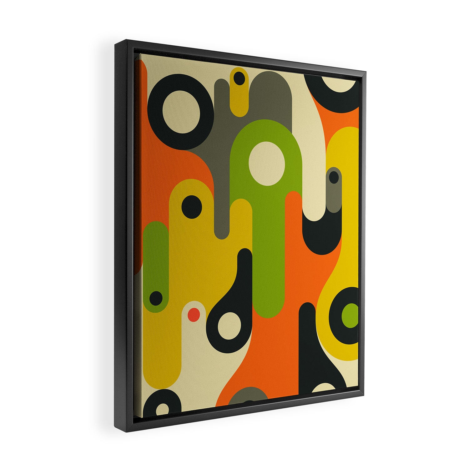 Upstream Framed Canvas Print Gallery Image 2
