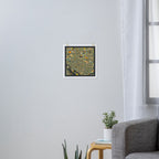 WASHINGTON DC MAP Art Print Gallery Image 3