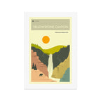 Yellowstone Canyon Art Print Gallery Image 1