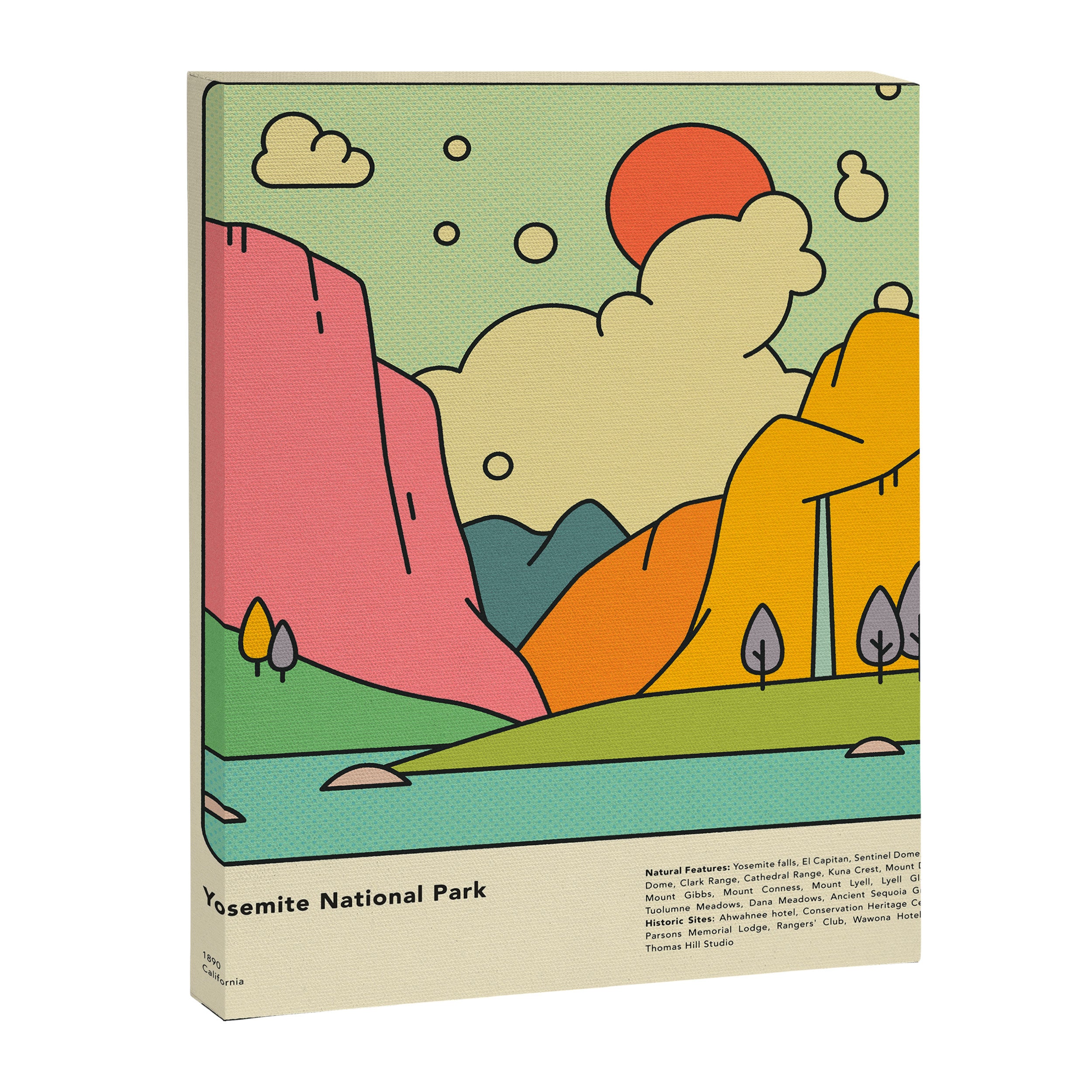 YOSEMITE NATIONAL PARK Canvas Print Gallery Image 6