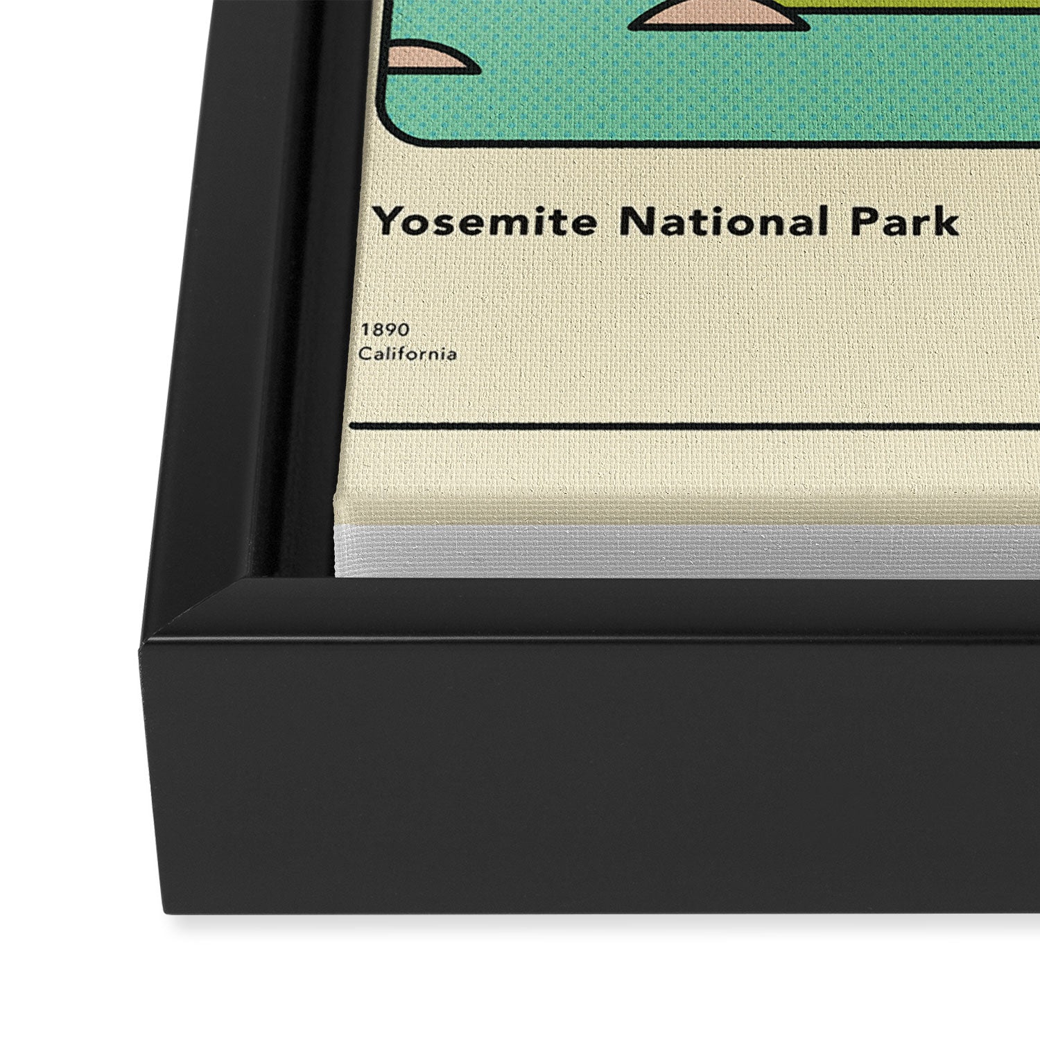 YOSEMITE NATIONAL PARK Framed Canvas Print Gallery Image 3