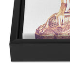 Let That Shit Go Framed Canvas Print Gallery Image 3