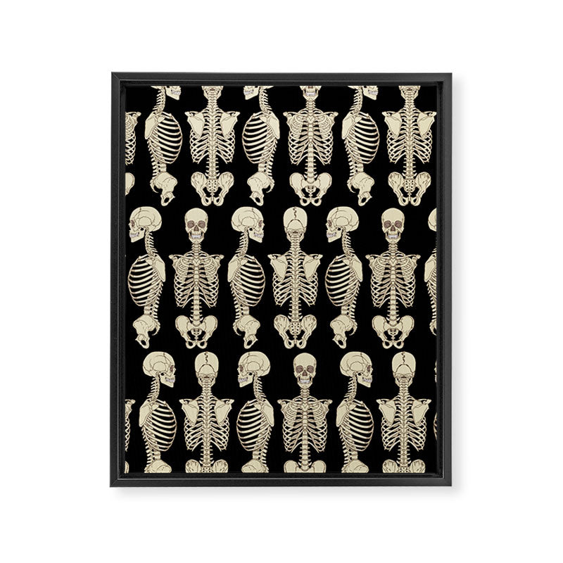 Skeletons Framed Canvas Print Gallery Image 6