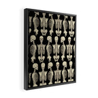 Skeletons Framed Canvas Print Gallery Image 2