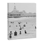1895 Narragansett Pier and Beach, Narragansett, Rhode Island Canvas Print Gallery Image 6