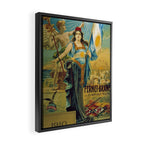 1910 Fernet Branca Liqueur Aperitif Advertisement Poster Print Framed Canvas Print Gallery Image 2