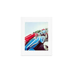1932 Vintage 24 Hours of Le Mans French Auto Racing Wall Decor Art Print Gallery Image 1