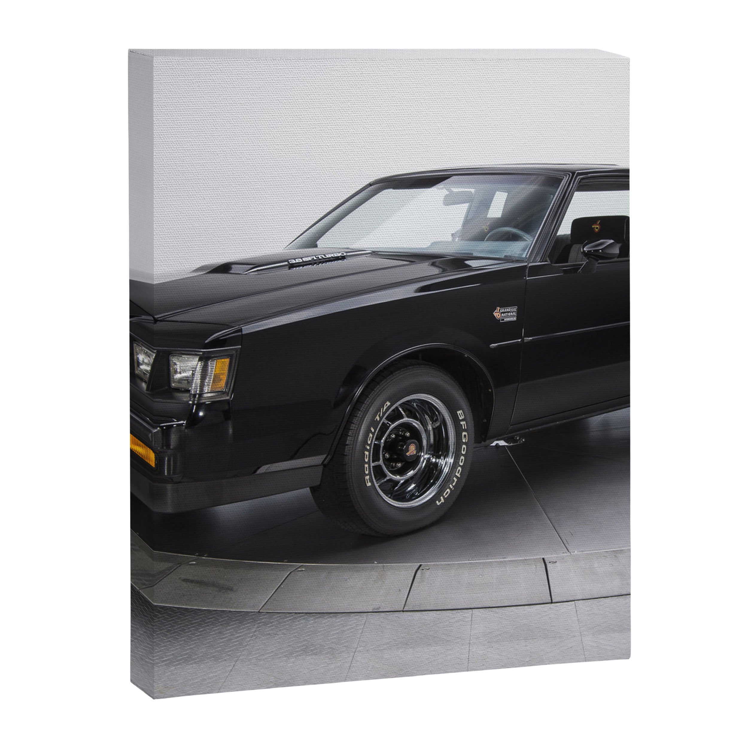 1987 Grand National Muscle Car Canvas Print Gallery Image 6