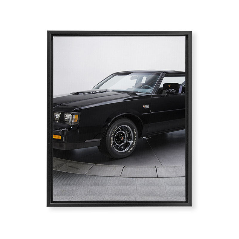 1987 Grand National Muscle Car Framed Canvas Print Gallery Image 6
