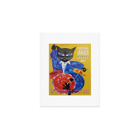1994 Montreal Jazz Festival Cool Cat Poster No. 3 Gig