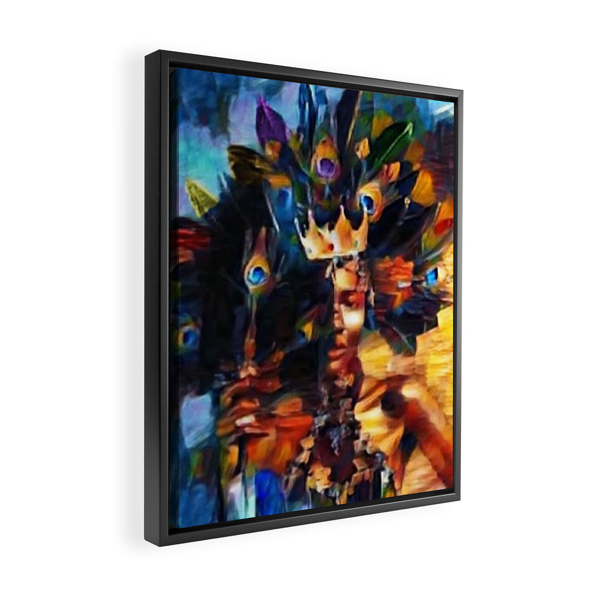 African American 'Amanirenas, Nubian-African Queen' Portrait Framed Canvas Print Gallery Image 2
