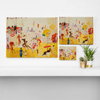 African American Masterpiece 'Summertime, Asbury Park, South' by Florine Stettheimer Canvas Print Gallery Image 3