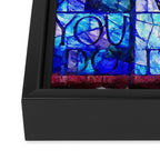 African American Portrait Painting of the Wales window at the 16th Street Baptist by Jeanpaul Ferro Framed Canvas Print Gallery Image 3