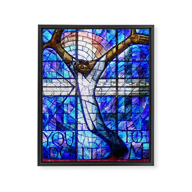 African American Portrait Painting of the Wales window at the 16th Street Baptist by Jeanpaul Ferro Framed Canvas Print Gallery Image 8