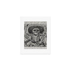 Calavera Oaxaqueña - Día de los Muertos - Mexican Day of the Dead by Jose Guadalupe Posada Art Print Gallery Image 1