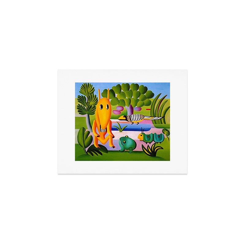 Classical Masterpiece 'A Cuca' by Tarsila do Amaral Art Print Gallery Image 1