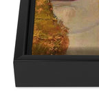 Golden Tears (Freya's Heartache) portrait painting by Gustav Klimt Framed Canvas Print Gallery Image 3