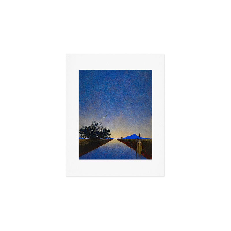 Hot Springs, Yavapai, Arizona landscape painting by Maxfield Parrish Art Print Gallery Image 1