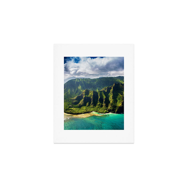 Island of Kauai, Hawaiian Islands Art Print