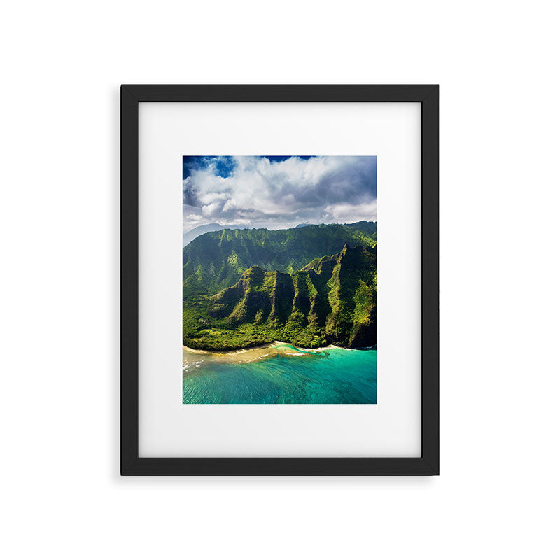 Island of Kauai, Hawaiian Islands Framed Art Print Gallery Image 5