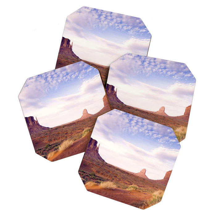 Monument Valley View, Arizona, color photographic National Park art print Coaster Gallery Image 1