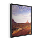 Monument Valley View, Arizona, color photographic National Park art print Framed Canvas Print Gallery Image 2