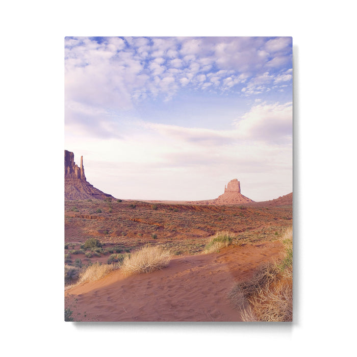 Monument Valley View, Arizona, color photographic National Park art print Metal Print Gallery Image 1