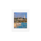 Newport Harbor, Newport, Rhode Island - Cat Boats by Frederick Childe Hassam Art Print Gallery Image 1