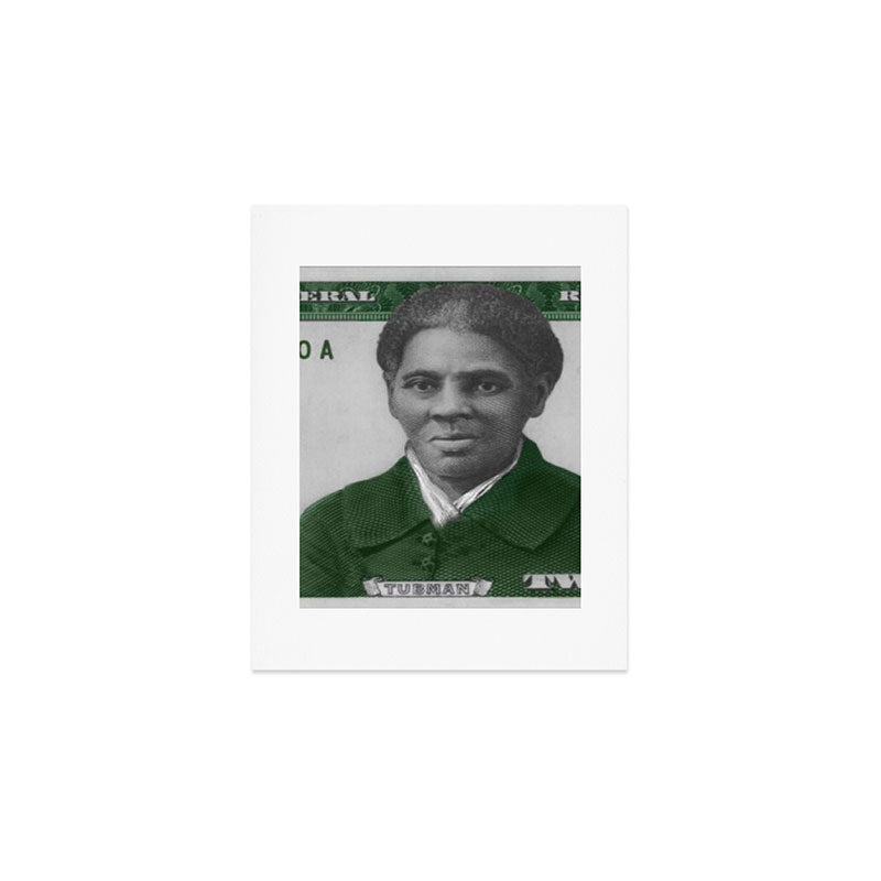 Proposed African American Icon Harriet Tubman Single U.S. Mint 20 Dollar bill Art Print Gallery Image 1