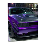 Purple Challenger Hellcat Demon color photograph / photography / poster Canvas Print Gallery Image 6