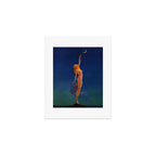 Reaching for the moon female portrait painting by Edward Mason Eggleston Art Print Gallery Image 1