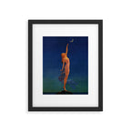 Reaching for the moon female portrait painting by Edward Mason Eggleston Framed Art Print Gallery Image 6