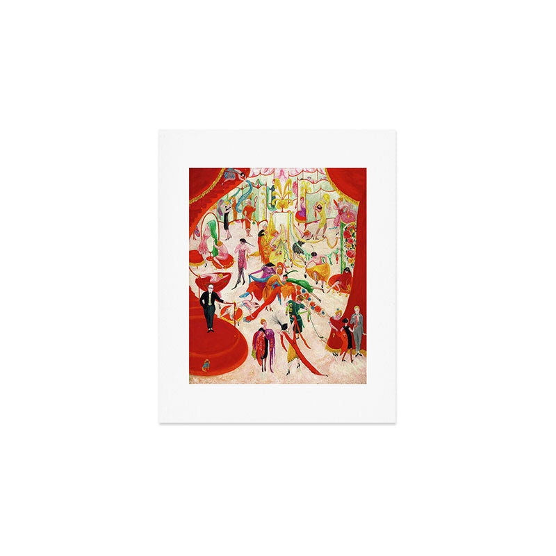 'Spring Sale Soireé at Bendels' Jazz Age New York City Portrait by Florine Stettheimer Art Print Gallery Image 1
