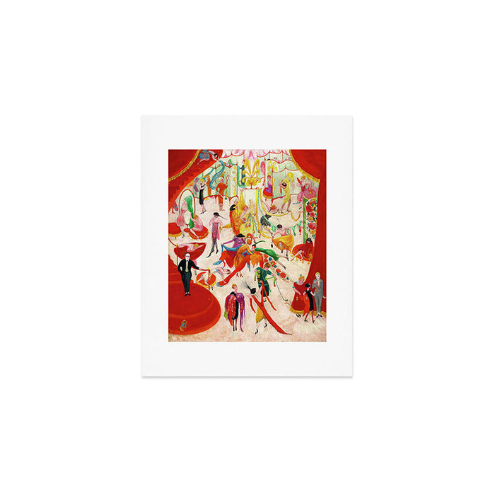 'Spring Sale Soireé at Bendels' Jazz Age New York City Portrait by Florine Stettheimer Art Print Gallery Image 1