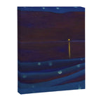Starlight Night, Lake George, New York landscape painting by Georgia O'Keeffe Canvas Print Gallery Image 8