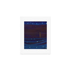 Starlight Night, Lake George, New York landscape painting by Georgia O'Keeffe Art Print Gallery Image 1
