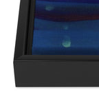 Starlight Night, Lake George, New York landscape painting by Georgia O'Keeffe Framed Canvas Print Gallery Image 3