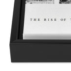 1888-1889 The Rise of the Eiffel Tower Construction Sequence black and white photography Framed Canvas Print Gallery Image 3