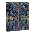 Tree of Life reflecting water of garden lily pond twilight blue nature landscape painting Canvas Print Gallery Image 8